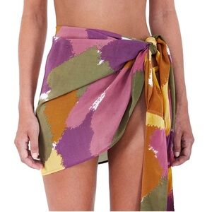 •Bamba Swim SOLEIL sarong in dry brush